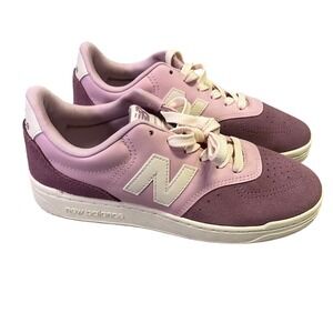 New Balance CT302 Retro Court Sneakers W Size 8 Purple Pink Suede Leather Shoes‎